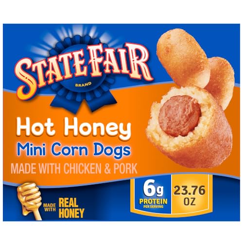 State Fair Frozen Hot Honey Mini Corn Dogs 23.76 Oz. 35 Count