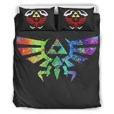 ❤ El juego de cama incluye: con una funda de edredón y dos fundas de almohada (sin rellenos).