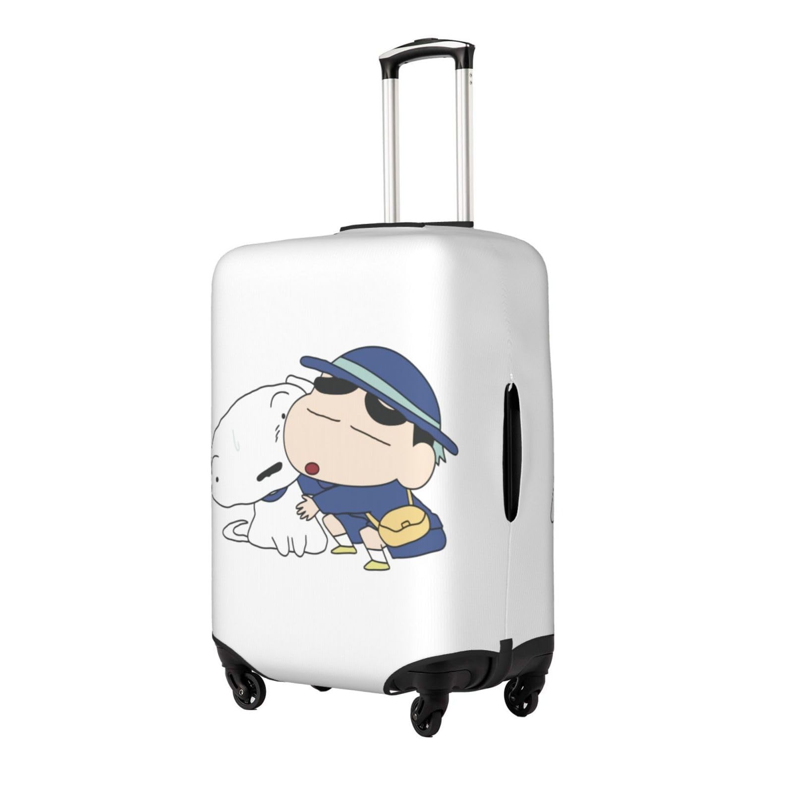 Amazon.co.jp: スーツケースカバー クレヨンしんちゃん シロ ラゲッジ