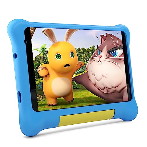Kids Tablet 7 Inch Android 12 Tablet for Kids Quad Core 2GB RAM 32GB ROM, Toddler Tablet with...