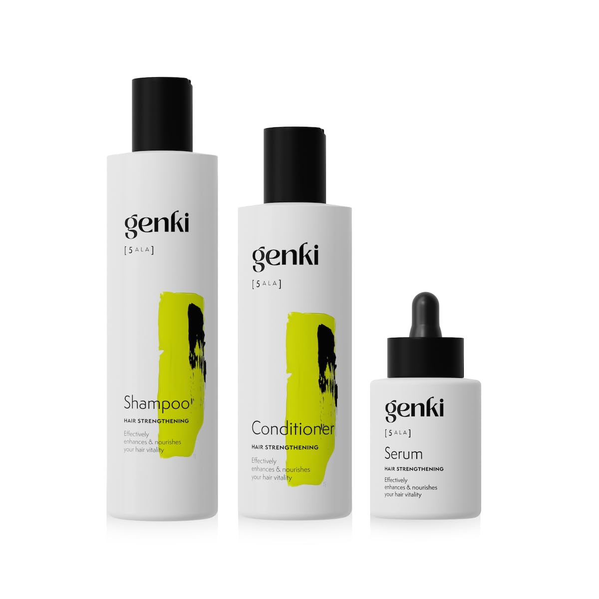 Hair Strengthening Set Shampoo, Conditioner und Haarserum