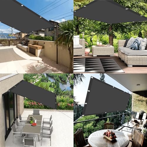Voile d'ombrage étanche contre la pluie et le soleil de terrasse 2.5m