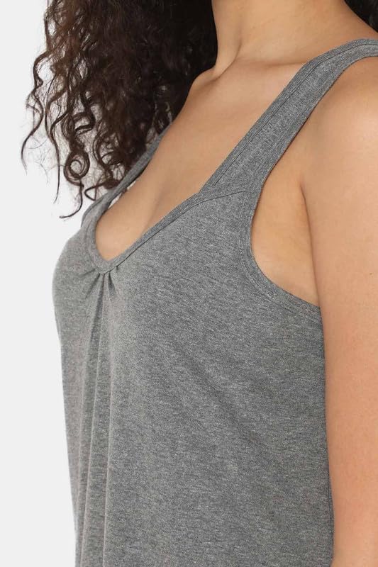 Image of INTIMACY LINGERIE Knee-Length Cotton Slips for Women Maxi Nighty Slip 3 /4 Slip Short Nighty Comfortable Cotton Night Slip for Women