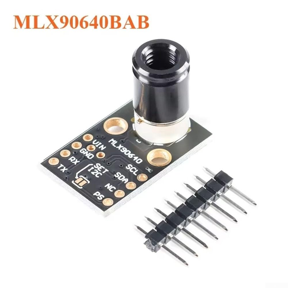 Módulo de sensor térmico infrarrojo MLX90640 Medición de temperatura de matriz de 32x24 para seguridad industrial para monitoreo de edificios de casas inteligentes (MLX90640ESF BAB)