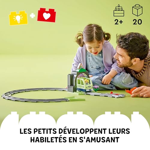 Lego Set D'extension: Les Rails Et Le Tunnel Du Train 10425 Lego La Boite - vue 5
