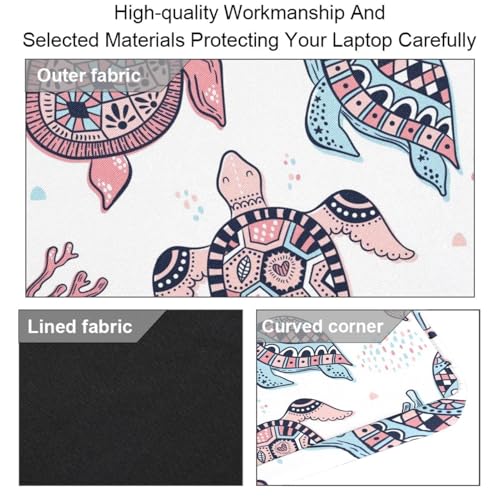 Housse ordinateur portable 13.3" ethnique contre les rayures