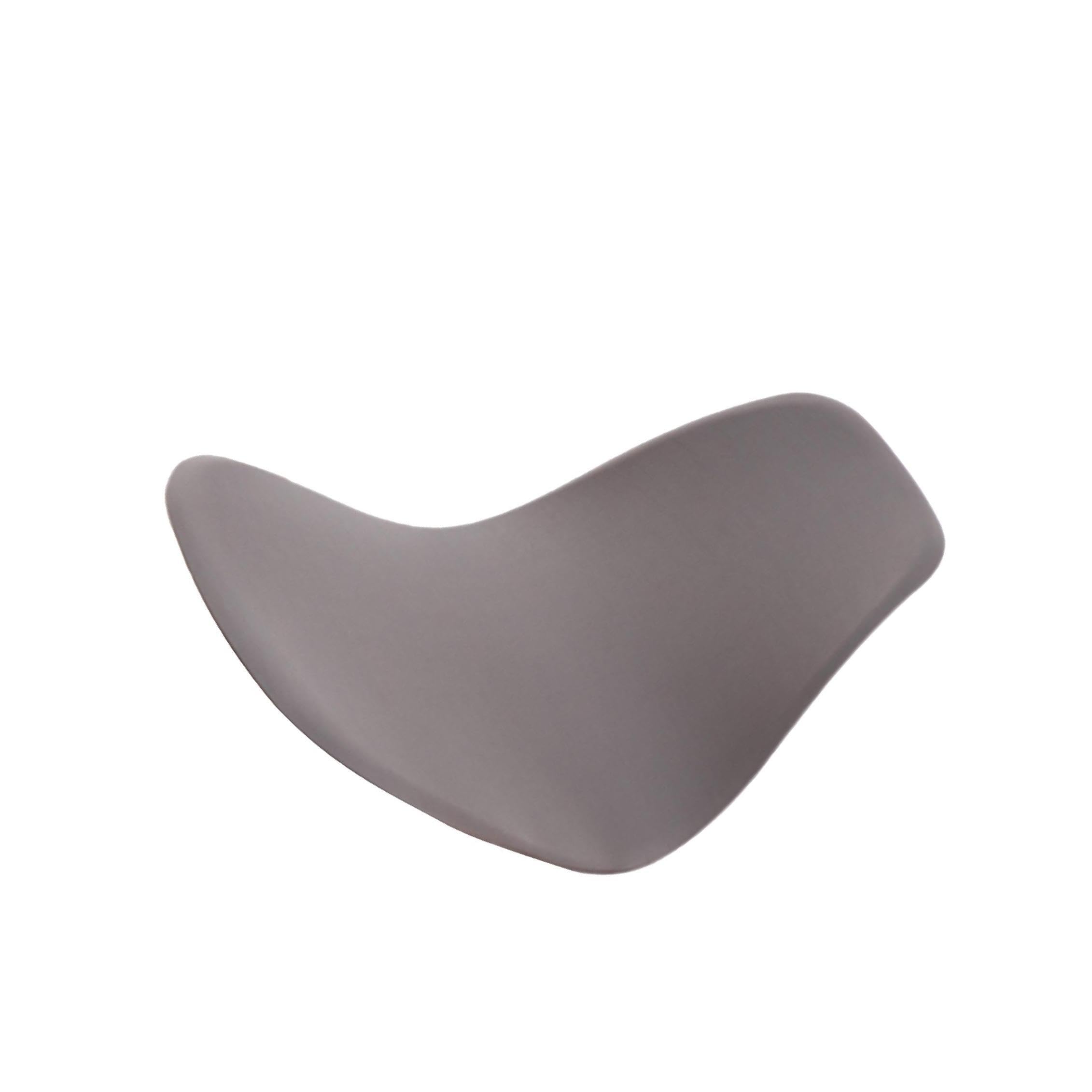 mophrati Fabric Removable Seat Cover For Shell Chair Washable Comfort Stylish Soft Slipcover Non Slip Slipcovers Mid Century Modern Chair Seat Cover, gray