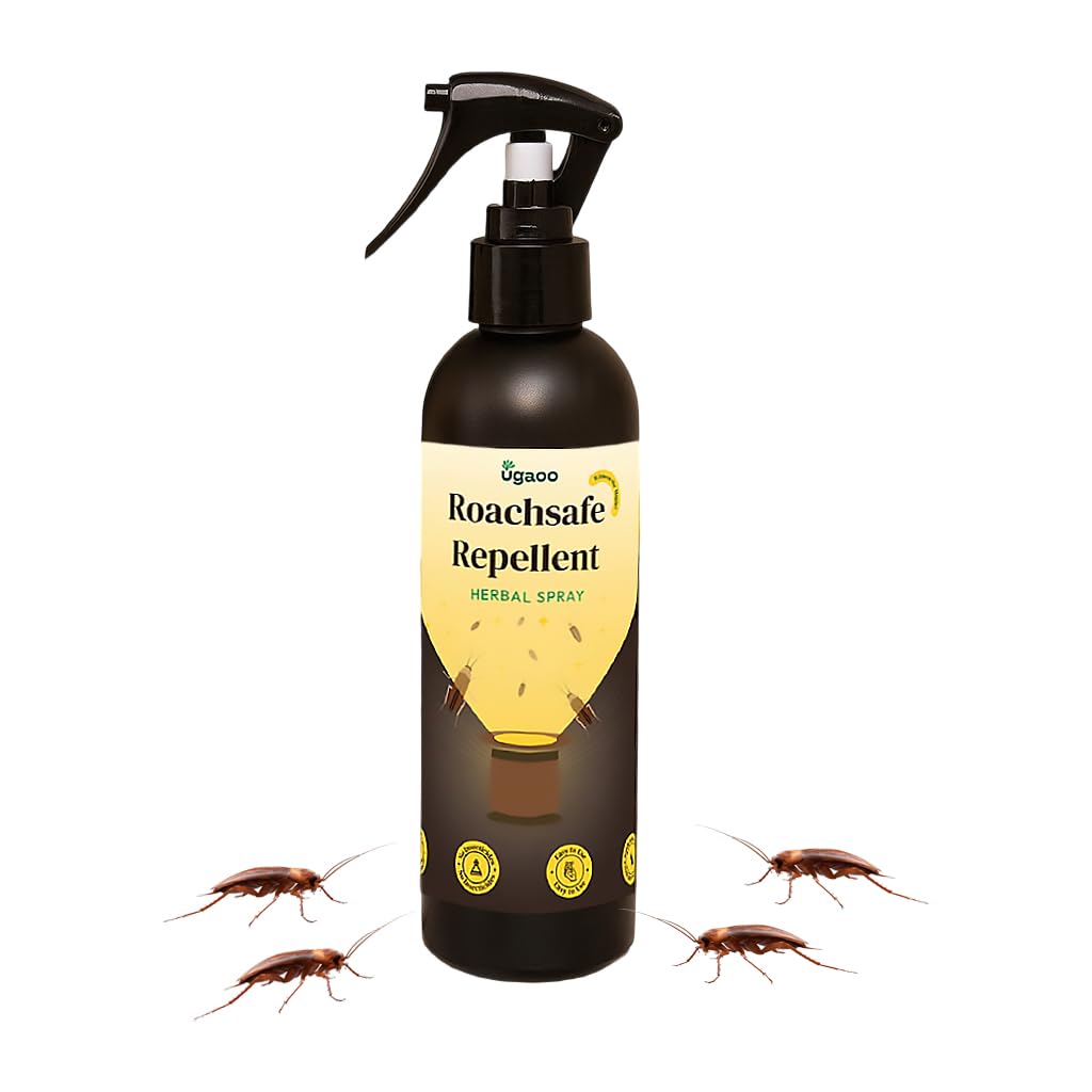 UGAOO Cockroach Repellent Spray 200 ML | 100% Herbal, Eco-Friendly, and Biodegradable | No Side Effects-picture-21