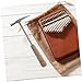 Yardwe Kalimba Tuning Hammer with Handle Thumb Piano Accessory Tool for Easy String Adjustments Ergonomic Grip Versatile Functionality for Unique Sound Effects Handle