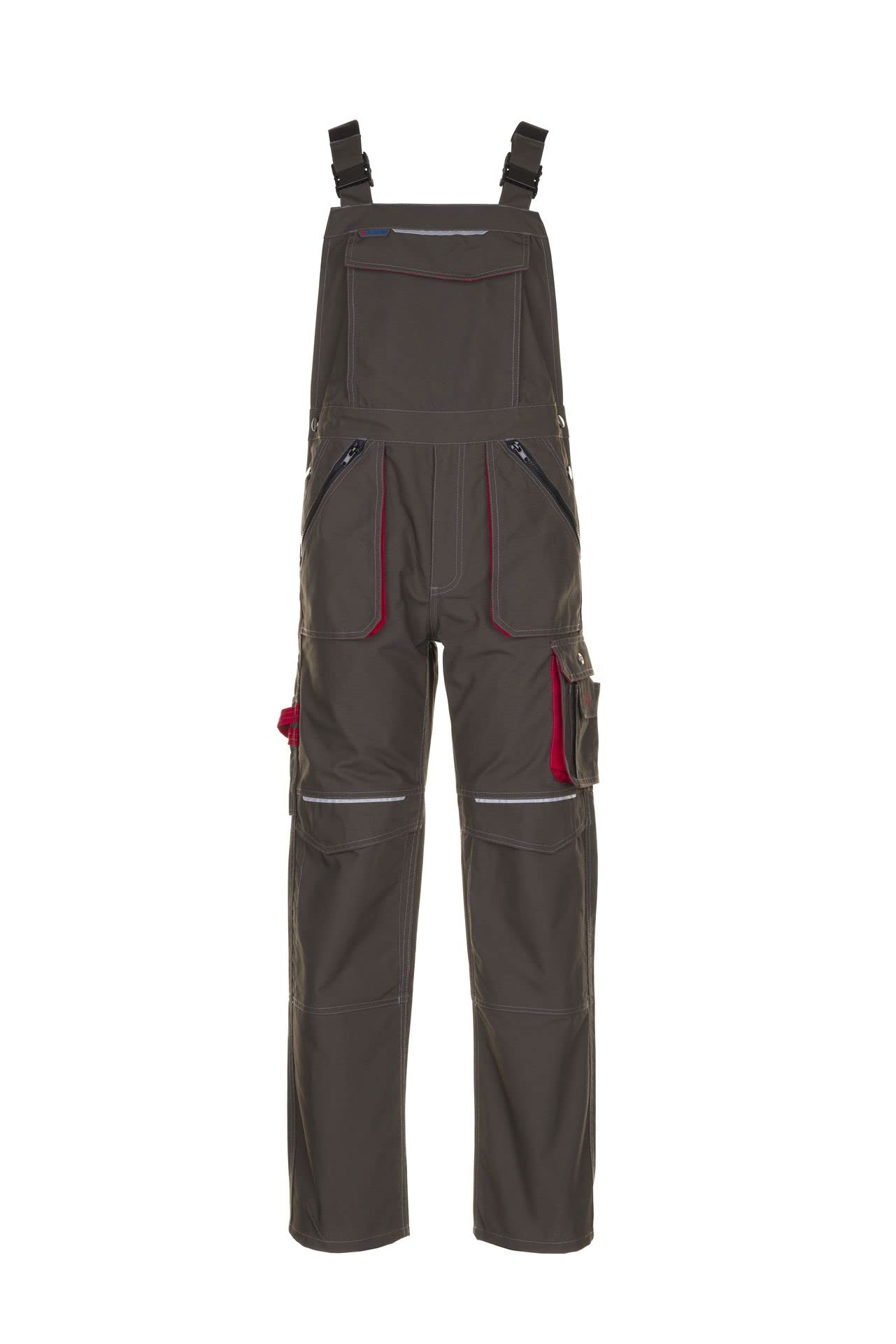 Planam Peto de Basalto MFH Basalt - Mono de trabajo (talla 48), color azul y rojo Hombre (Pack de 1)