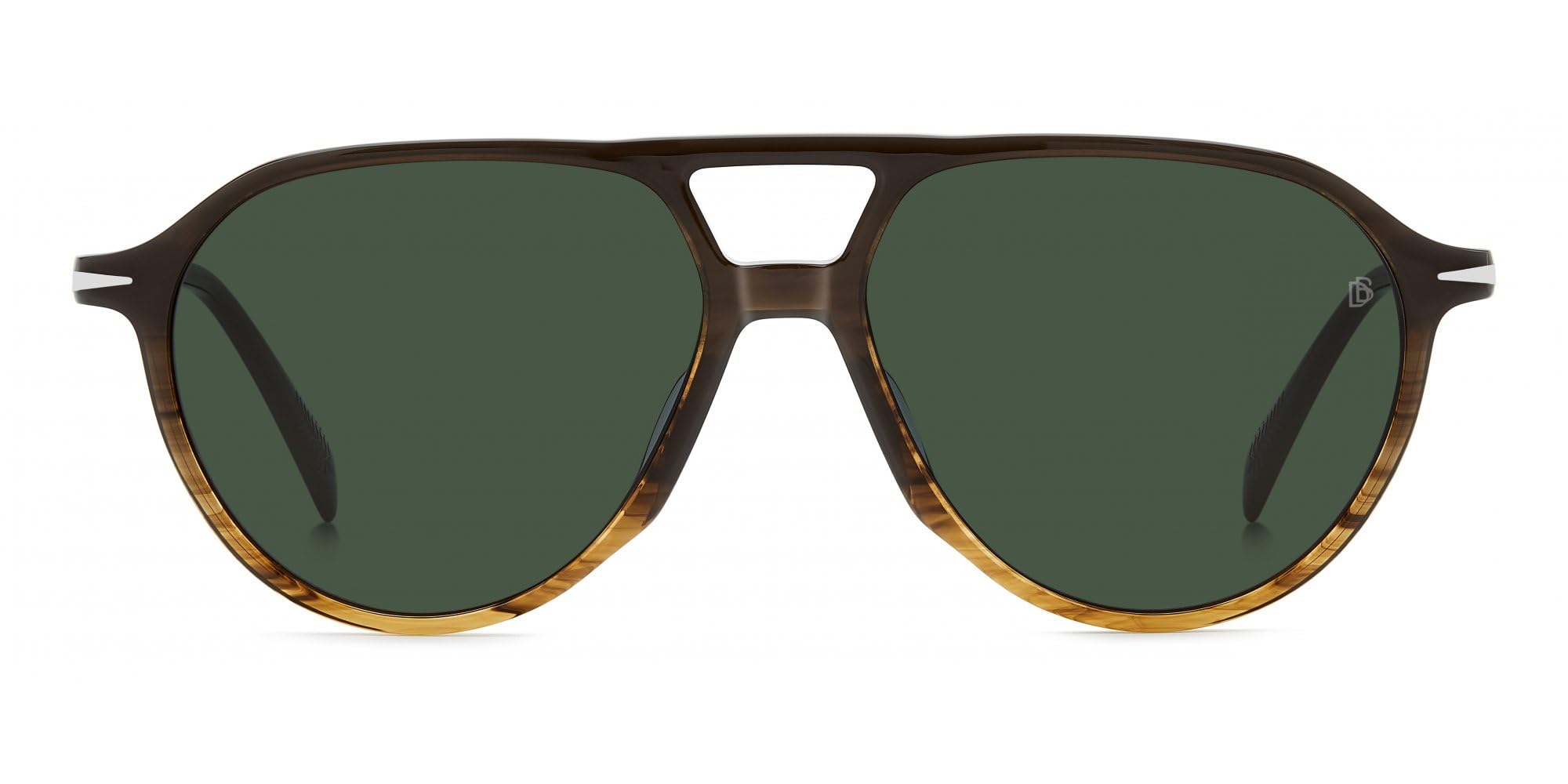 David Beckham Occhiali da Sole DB 1218/S Brown shaded horn 56/15/132 Uomo