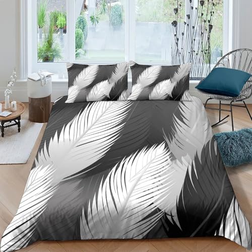 Housse de couette plumes microfibre super douce haut de gamme
