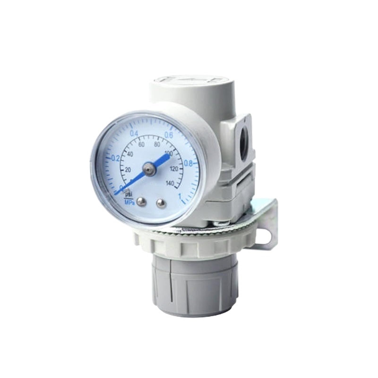 Jwvialel Green Ar10-A~Ar40-A Pressure Regulating Valve Air Compressor Pneumatic Reducing Regulates Stable Ar20-02Bg-A 1Pcs(Green)