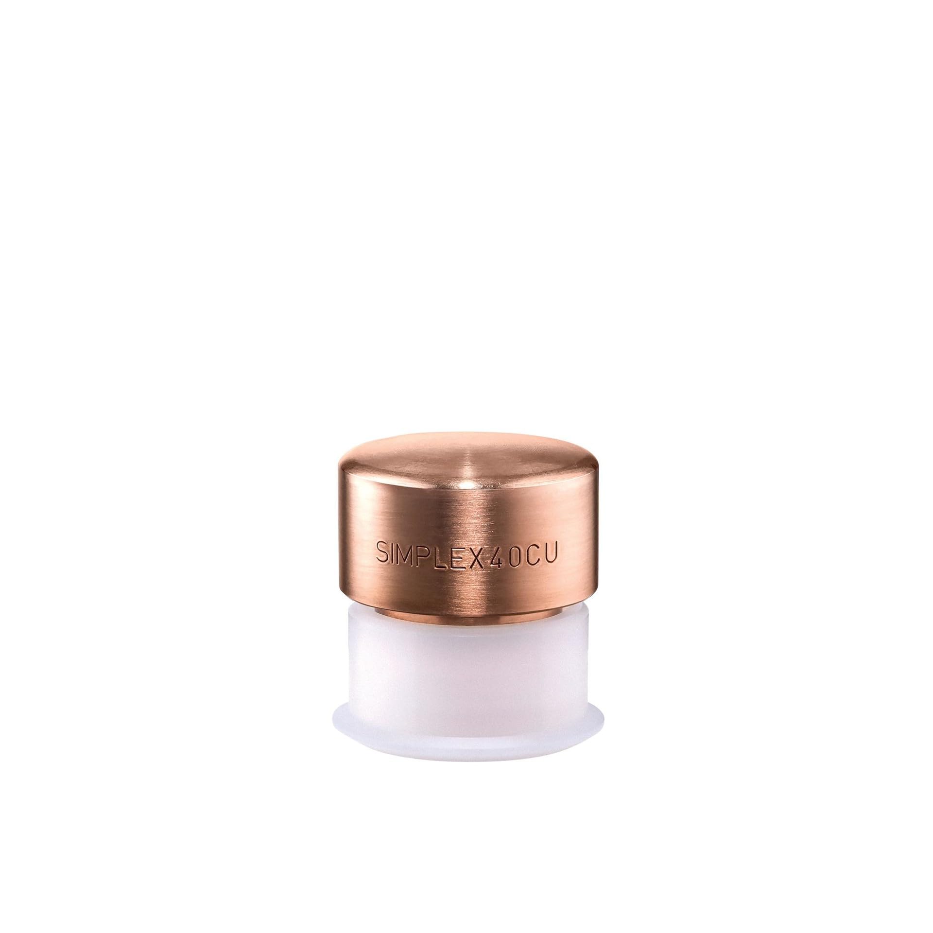 Halder 3804.040 Simplex 1.57 in. Replacement Copper Face Insert