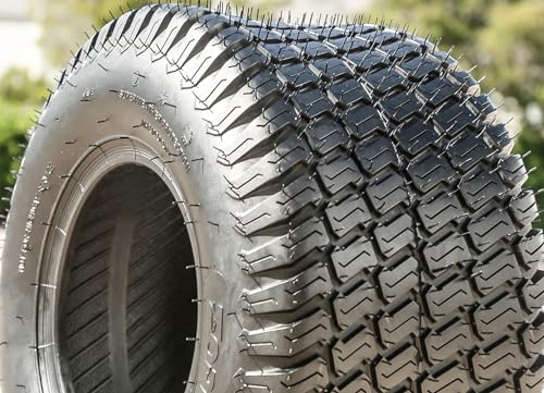 Forerunner Wave Lawn Mower & Garden Tractor All-Season Tire-20x10.00-8 20x10-8 20x10x8 Load Range 4 Ply BSW Black Side Wall