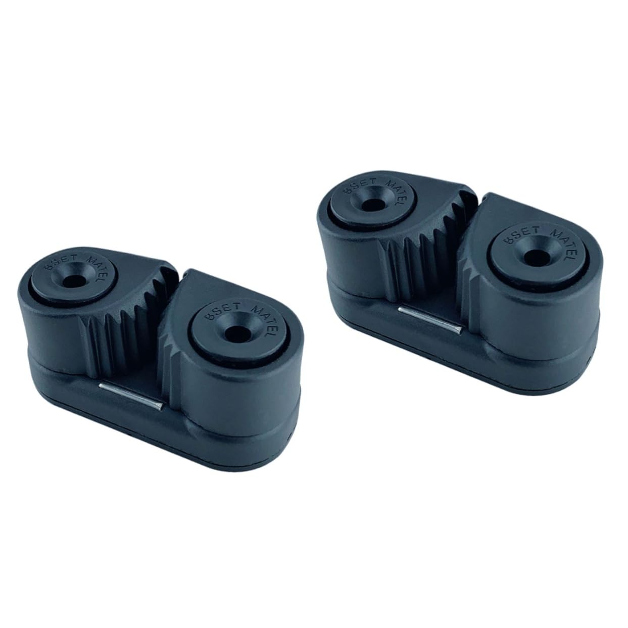 BESPORTBLE 2pcs Nylon Cam Cleat Leading Super Wear-Resistant Clamp for Fitness Equipment Flared Entry for Quick Release Lightweight for Sailboats and Gym Use
