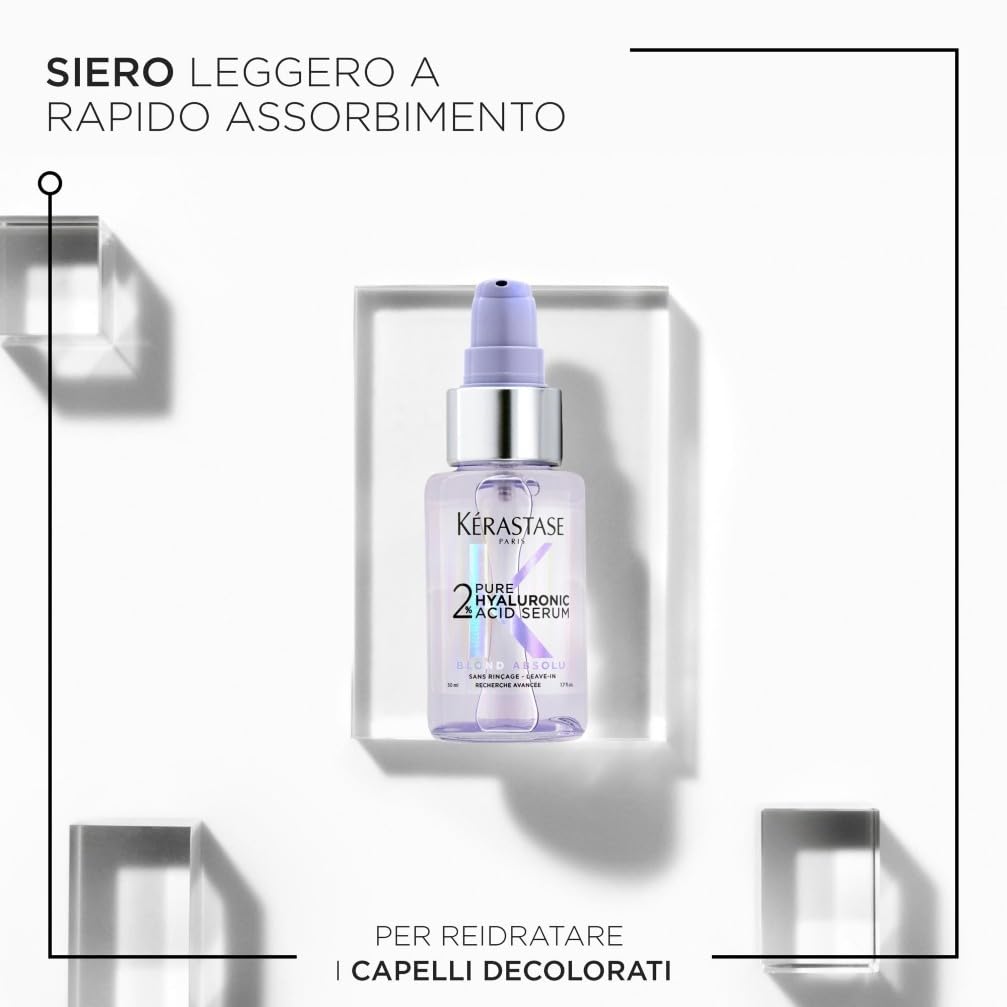 KÉRASTASE Blond Absolu, Siero Idratante, Per Cuoio Capelluto Secco e Capelli Decolorati, Con 2% Di