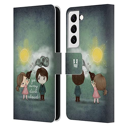 Housse portefeuille Samsung S22 5G Nuage Rayonnant d’amour pour simplifier vos sorties en ville