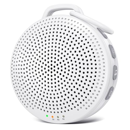 White Noise Machine Baby, Einschlafhilfe Babys mit 2000mAh Akku,Portable...