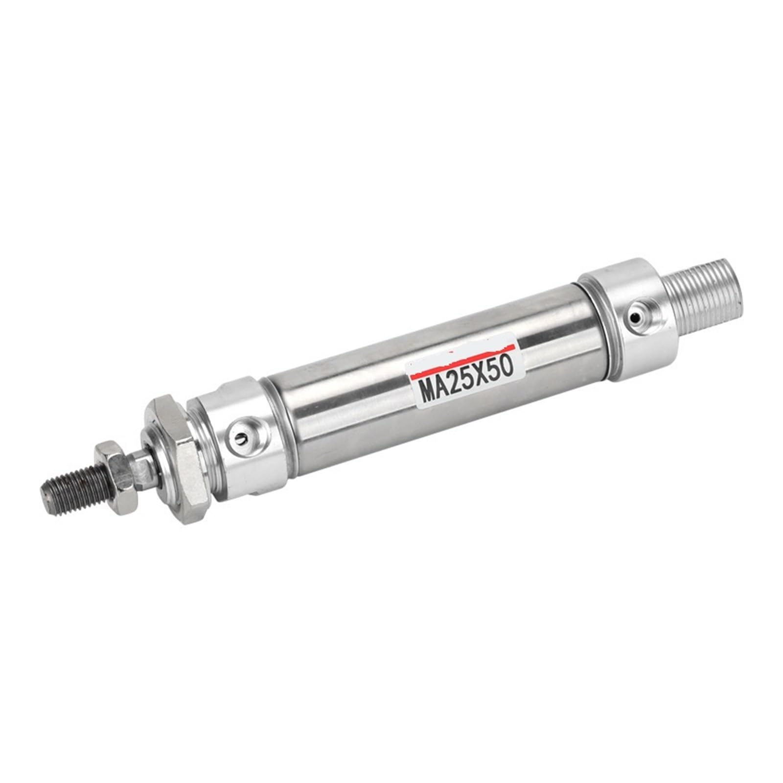 Cilindro neumático pequeño de acero inoxidable MA16-75 para movimientos precisos