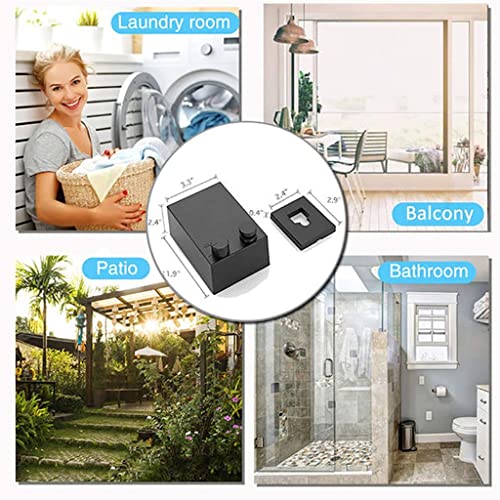 Corde à linge rétractable pour optimiser l'espace du balcon ou de la buanderie - 3