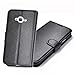 D DESSVON Galaxy J7 Neo/J700/Core/Nxt Case Wallet Black, Samsung Galaxy J7 2015 Leather Case, Slim PU Leather Flip Cover with Card Holder Kickstand Magnetic Closure Phone Protective Case for Men