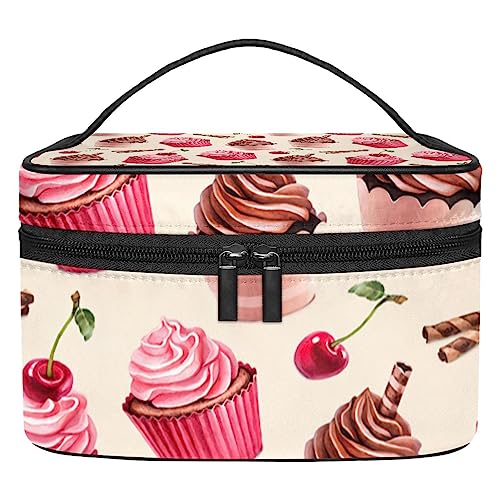 Trousse de maquillage anti fuite pochette cosmétiques zippée voyage