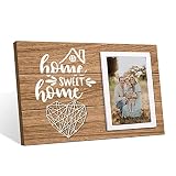 MayAvenue Home Sweet Home Wooden Family Picture Frame for New Home Housewarming Christmas Gift (Ligh
