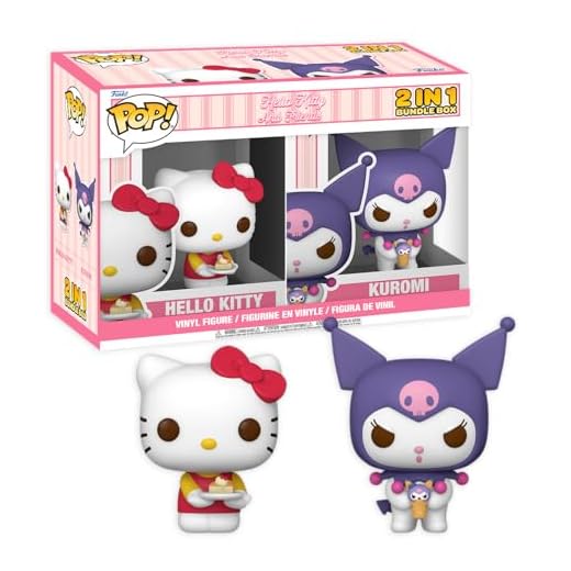 Funko Bundle Box - Hello Kitty Pop! 2 Pack - Hello Kitty & Kuromi- Figura de Vinilo Coleccionable - Idea de Regalo - Mercancia Oficial - Juguetes para Niños y Adultos - Anime Fans