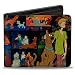 Bi-Fold Wallet - Scooby Doo & Shaggy Pose/Scene Blocks + SCOOBY DOO!