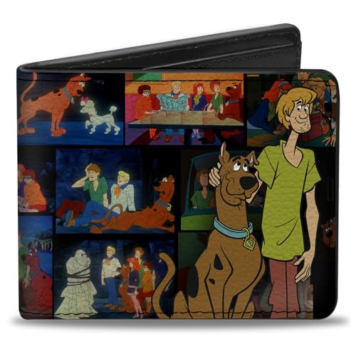Bi-Fold Wallet - Scooby Doo & Shaggy Pose/Scene Blocks + SCOOBY DOO!