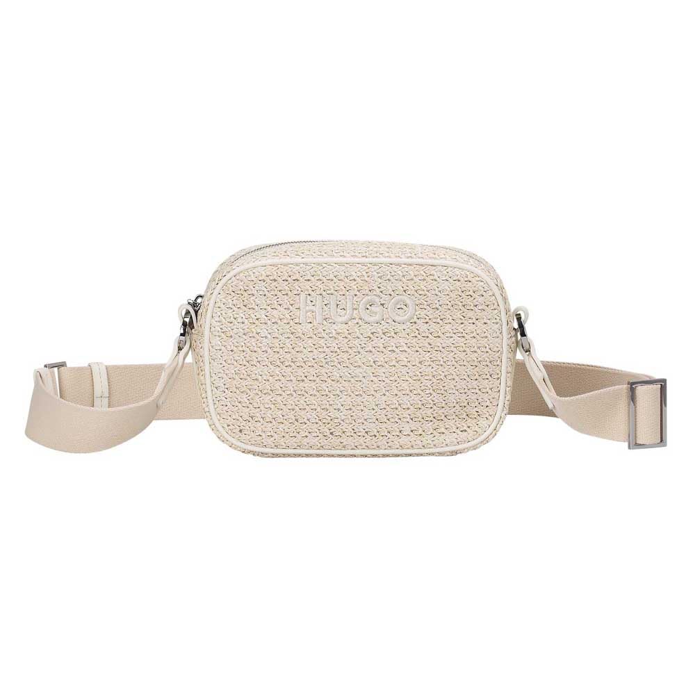 HUGO Women's Bel Crossbody R Crossbody, NATURAL, One Size