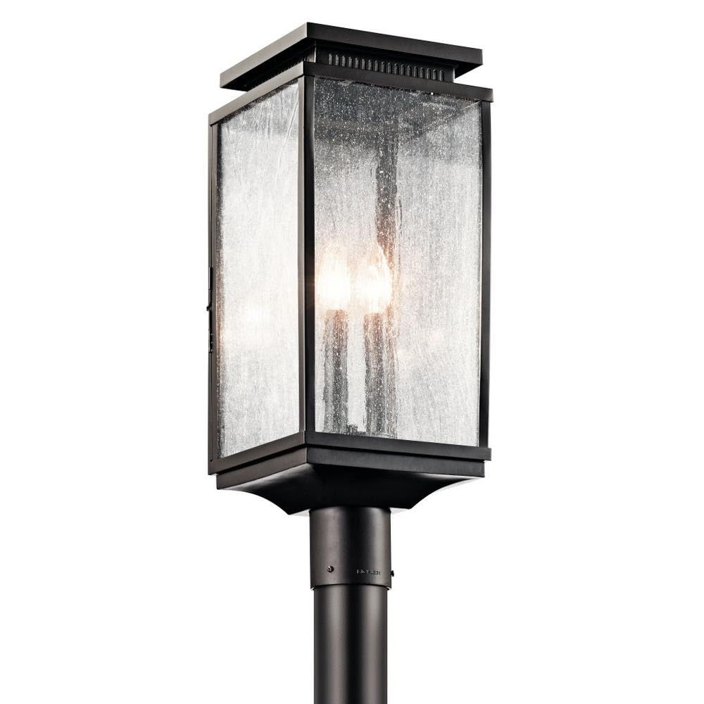 Kichler49388OZ Manningham Outdoor Post Mount 3-Light, Olde Bronze