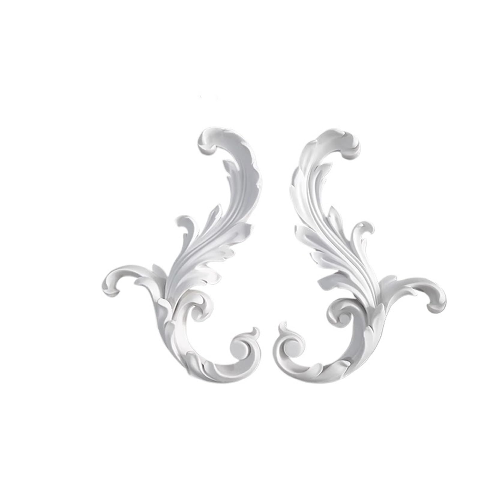 Jtksscs 18.4X12.4x2.1cm Wall Moulding Decorative Appliques Diy Carved Onlay For Bed Door And Onlays For Furniture Cabinet Wardrobe Decoration