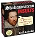 Shakespearean Insults 2020 Day-to-Day Calendar