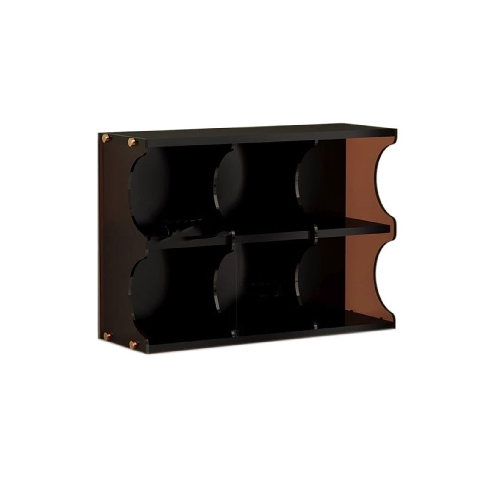 HLHLOP777 DVD Storage Storage Rack Six Compartment CD Record Storage Rack Acrylic Cassette Tape Collection Shelving CD Rack Tower