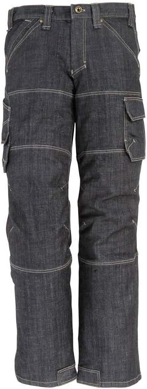 FHB 22659-22-90 Size 90 "Wilhelm" Stretch-Jeans - Black/Blue