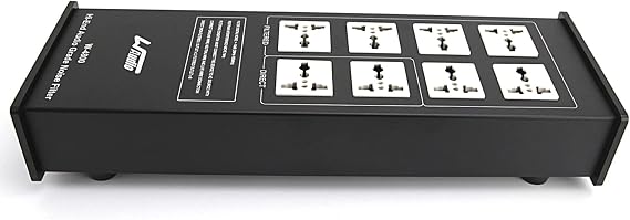WAudio AC Noise Power Filter - Line Conditioner Power Purifier Surge Protector with Universal Outlets
