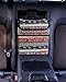 SIBOFUEGO Car Garbage Can Cute - Leak-Proof Car Trash Can with Lid and Storage Pockets, Car Trash Bin for Men and Women, Boho Aztec Essentials: Must-Have Car Interior Accessories (Boho Carnival)