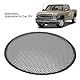 Headerbs 12 Zoll Lautsprecher Grill, ABS Metall Eisen Subwoofer Kreis Abdeckung Audio Mesh Schutz Schutz Mesh Lautsprecher Abdeckung Lautsprecher Abdeckung für Auto Rv