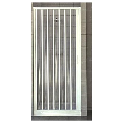Porte paroi de douche en Plastique PVC mod. Vergine 90 cm avec ouverture latér