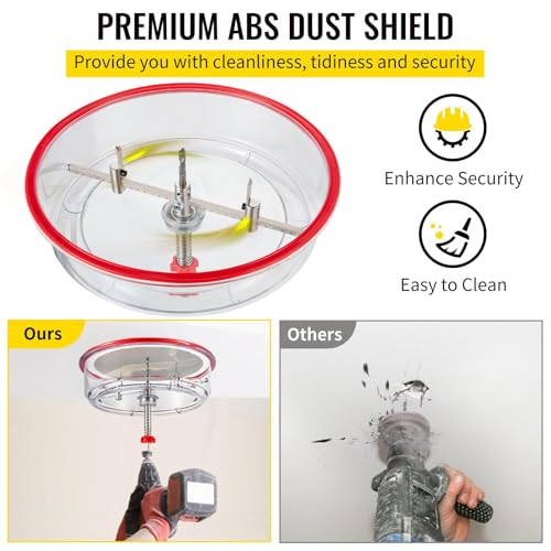 Kit de sierra ajustable para agujeros de acero 40-300 mm miniatura 7