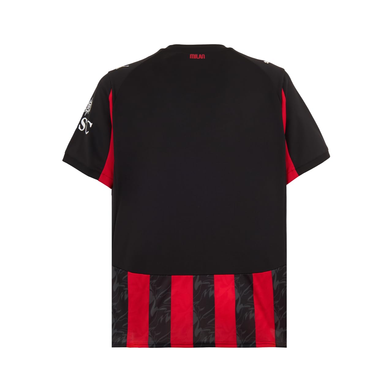 A.C. Milan - Maglia Gara Home, Stagione 2025/2026, Maglietta da Calcio, Prodotto Ufficiale, Adulto, XS