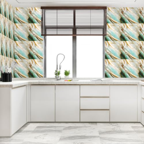 Image of OCEANSKY 3D Wallpaper PE Foam Self Adhesive Brick Design Wall Stickers, 4