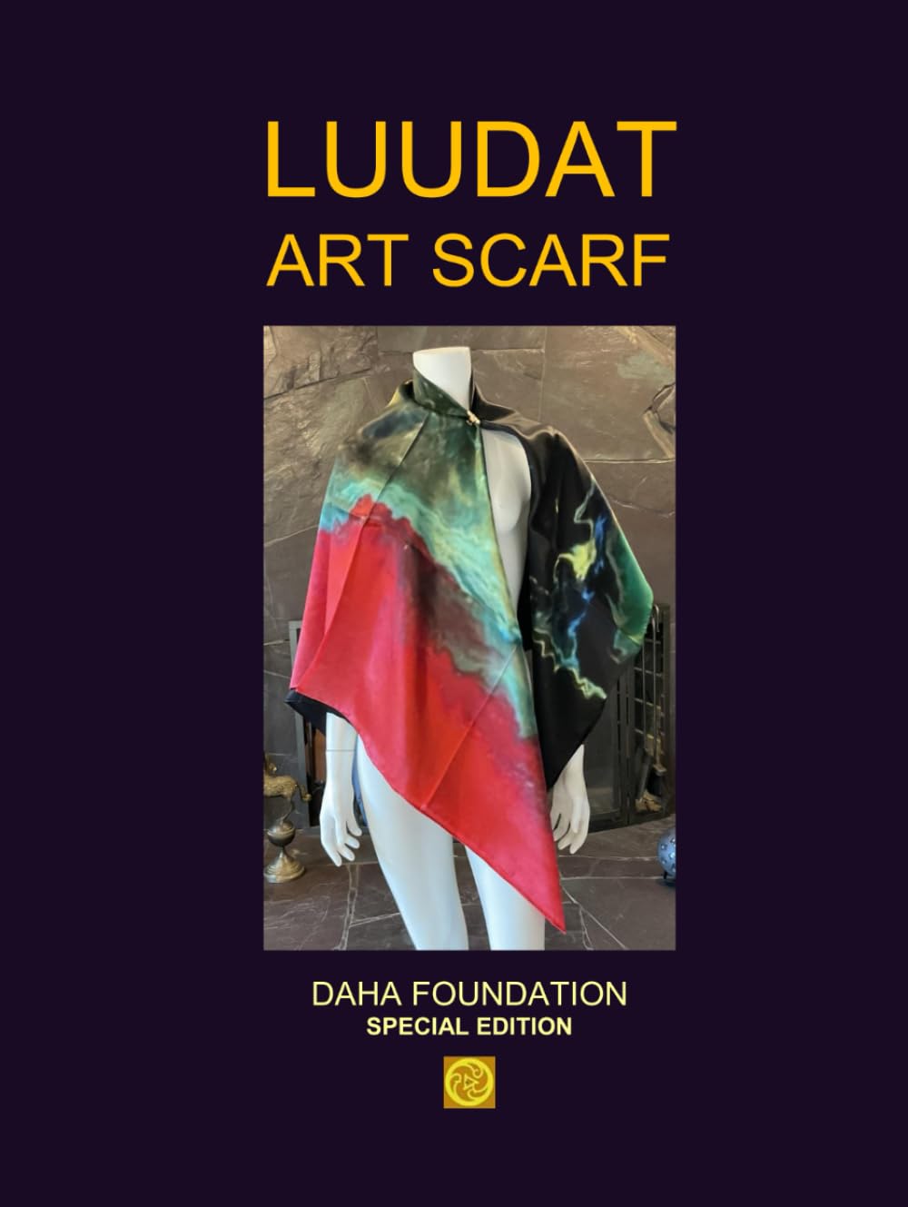 Luudat art scarf special edition une œuvre d'art à fleur de peau
