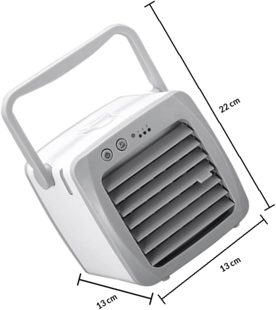 Mini Air Cooler 150ml Plastic USB Powered for Office Work