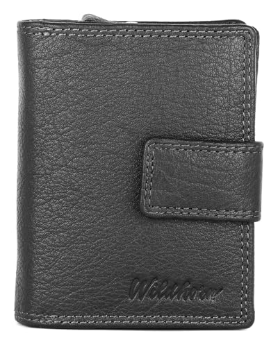 Image of WildHorn Leather Wallet for Women (Black)