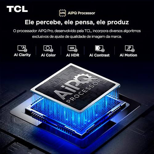 Smart TV TCL 50 Polegadas QLED 4K P7K WiFi Bluetooth Google TV HDR10+ Dolby Atmos Dolby Vision 50P7K - Imagem 5