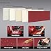 Isen-CoverAuto Full Coverage Faux Leather Car Seat Covers Full Set,Automotive Seat Covers for Cars,SUVs Pick-up Truck, Car Seat Cushion, Wine Red Seat Covers for 5 Seats