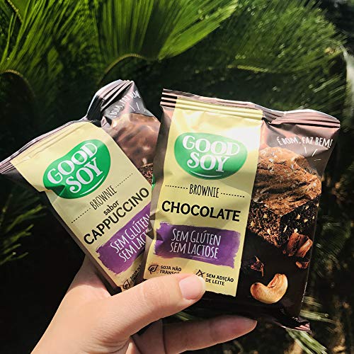 Brownie Chocolate Goodsoy - Sem glúten, sem lactose – 40g